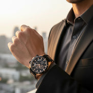 The Sporty Silicone Chronograph