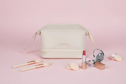 The Elegant Voyager Makeup Organizer