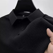 The Lapel Short-sleeved Business Casual Polo Shirt