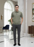 The Lapel Short-sleeved Business Casual Polo Shirt