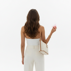 Exposed Umbilicus Halter-neck Short Vest
