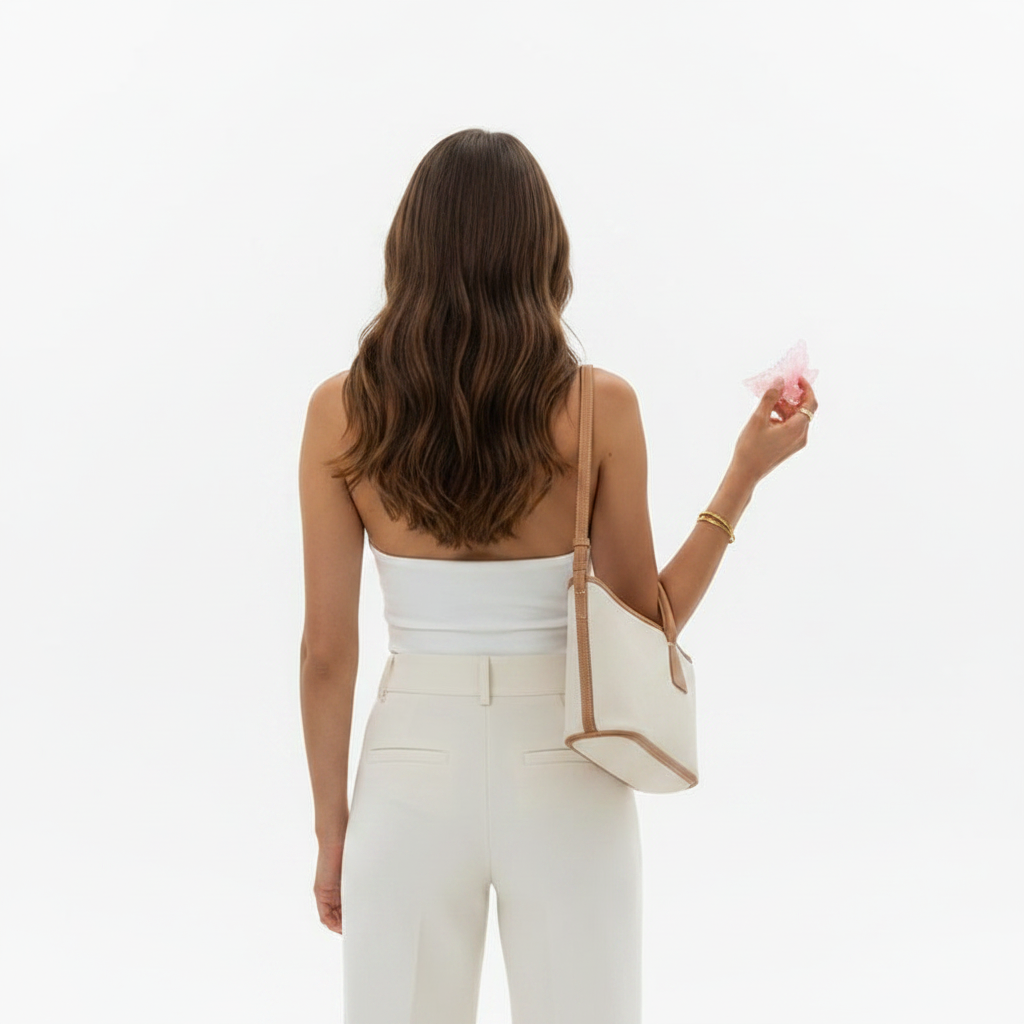 Exposed Umbilicus Halter-neck Short Vest