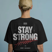 VACANCY Oversized Shirt - STAY STRONG