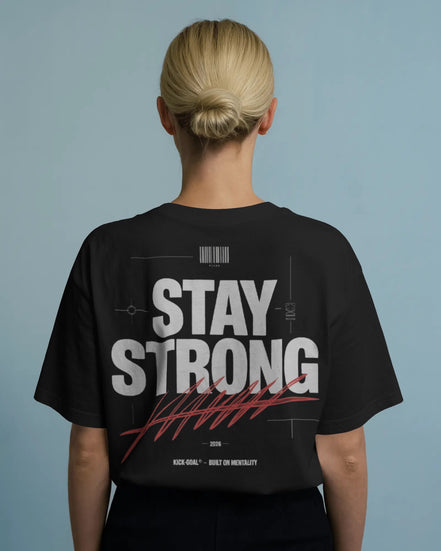 VACANCY Oversized Shirt - STAY STRONG