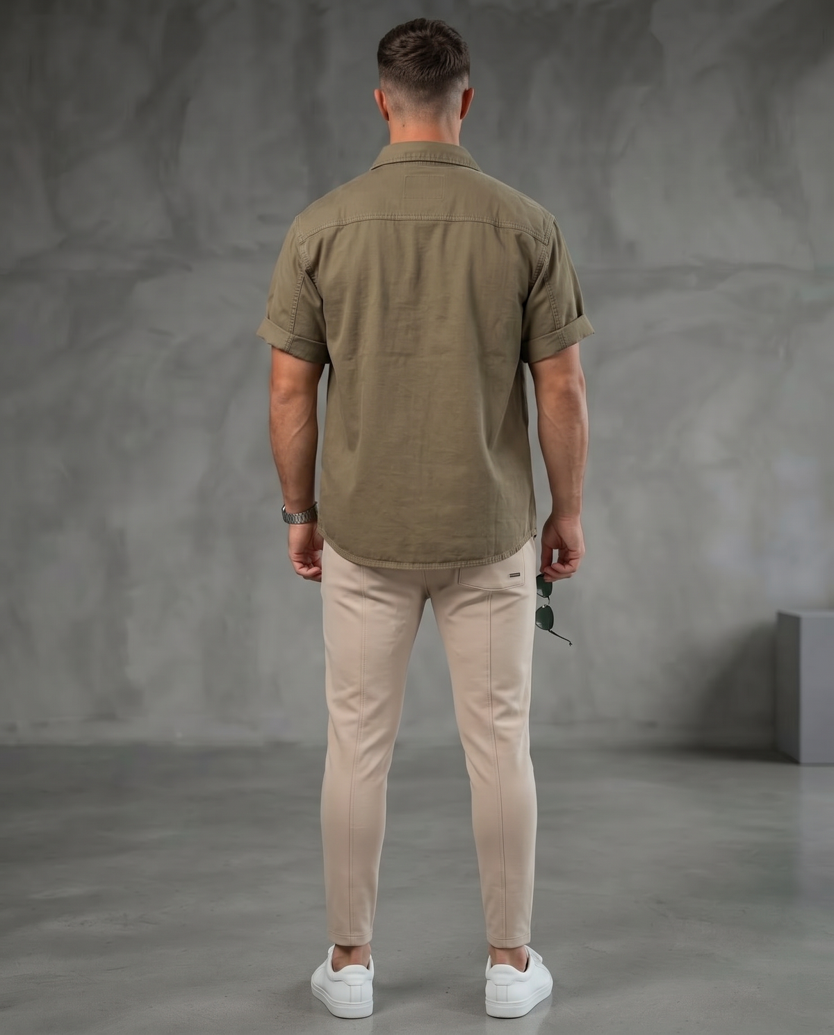 Summertime Manhattan Retro Cotton Polo