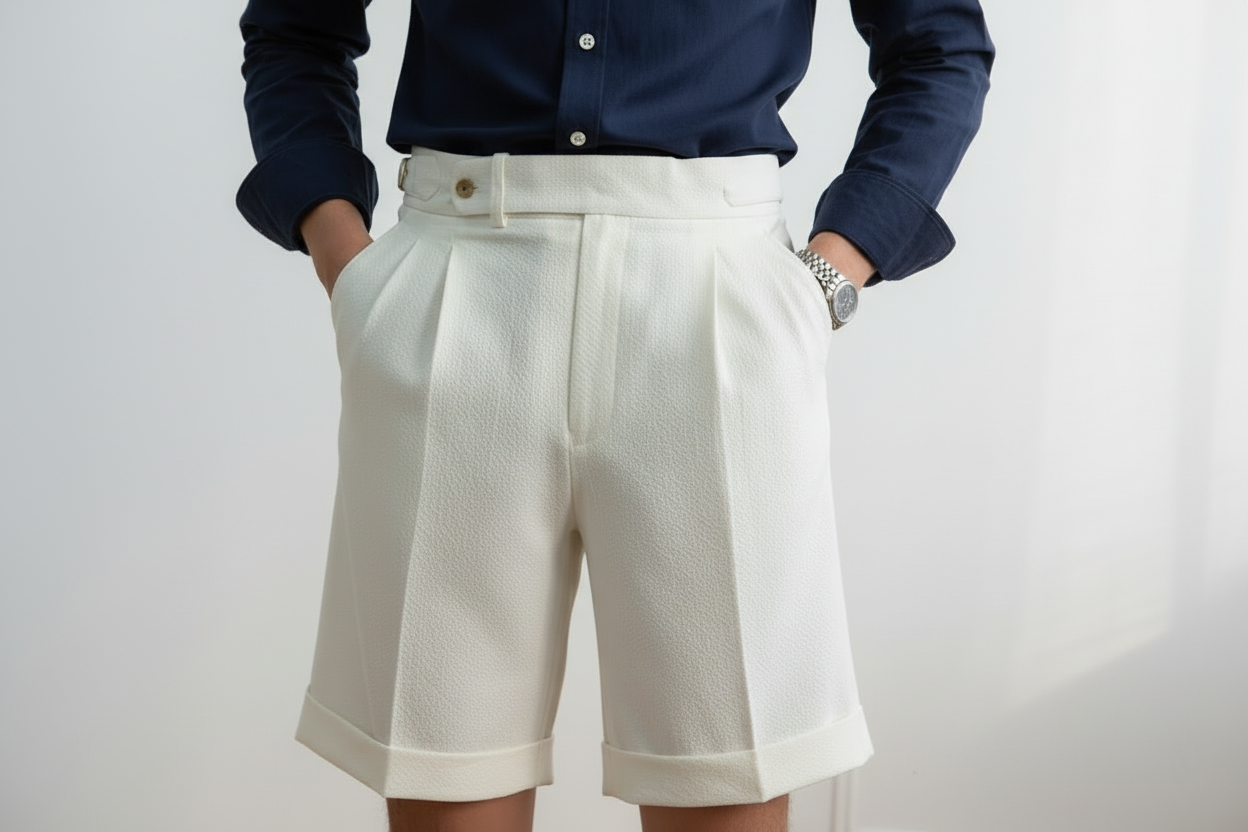 The Refined Seersucker Slim-Fit Short