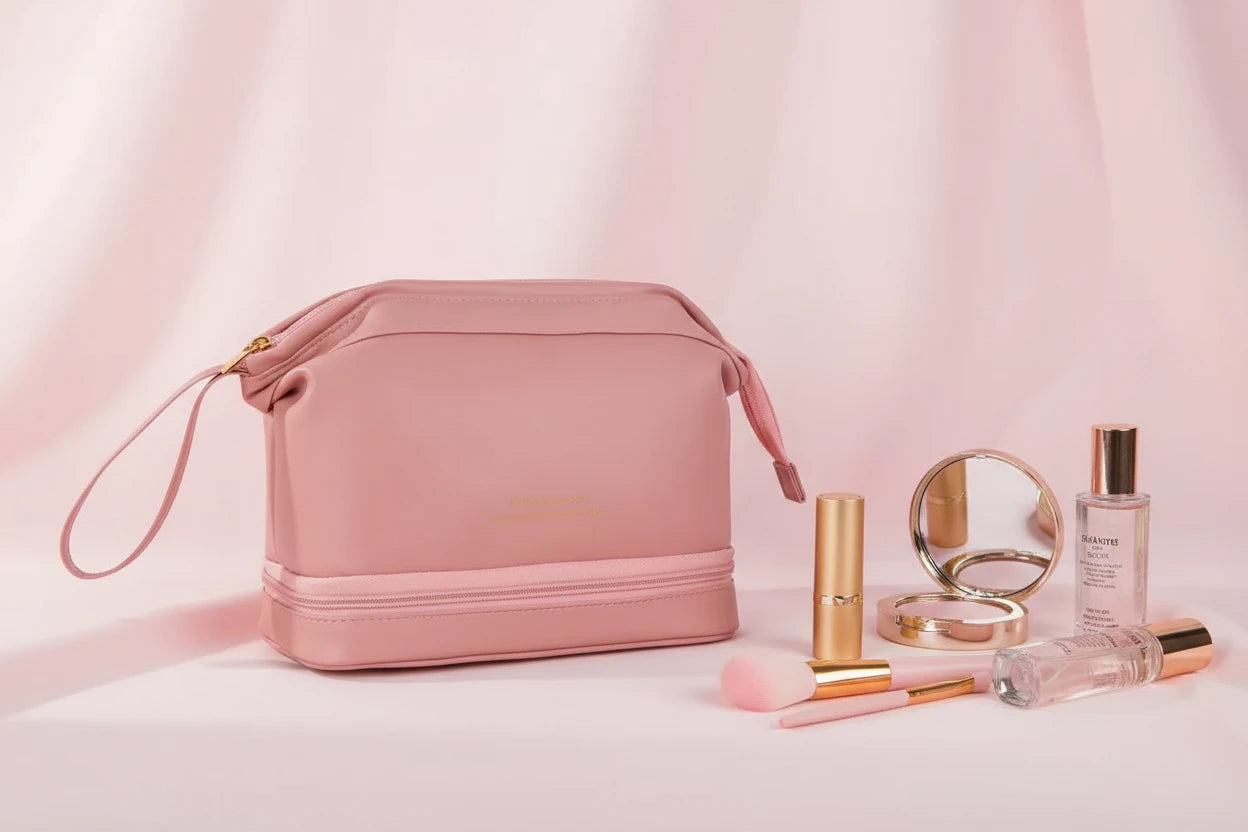 The Elegant Voyager Makeup Organizer