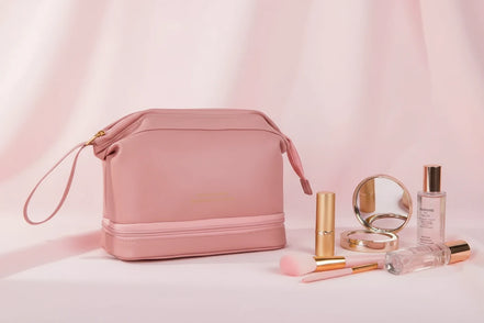 The Elegant Voyager Makeup Organizer