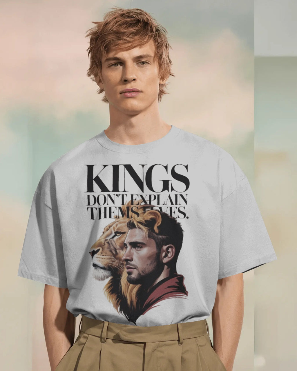 VACANCY Oversized Shirt - KINGS DON’T EXPLAIN THEMSELVES.