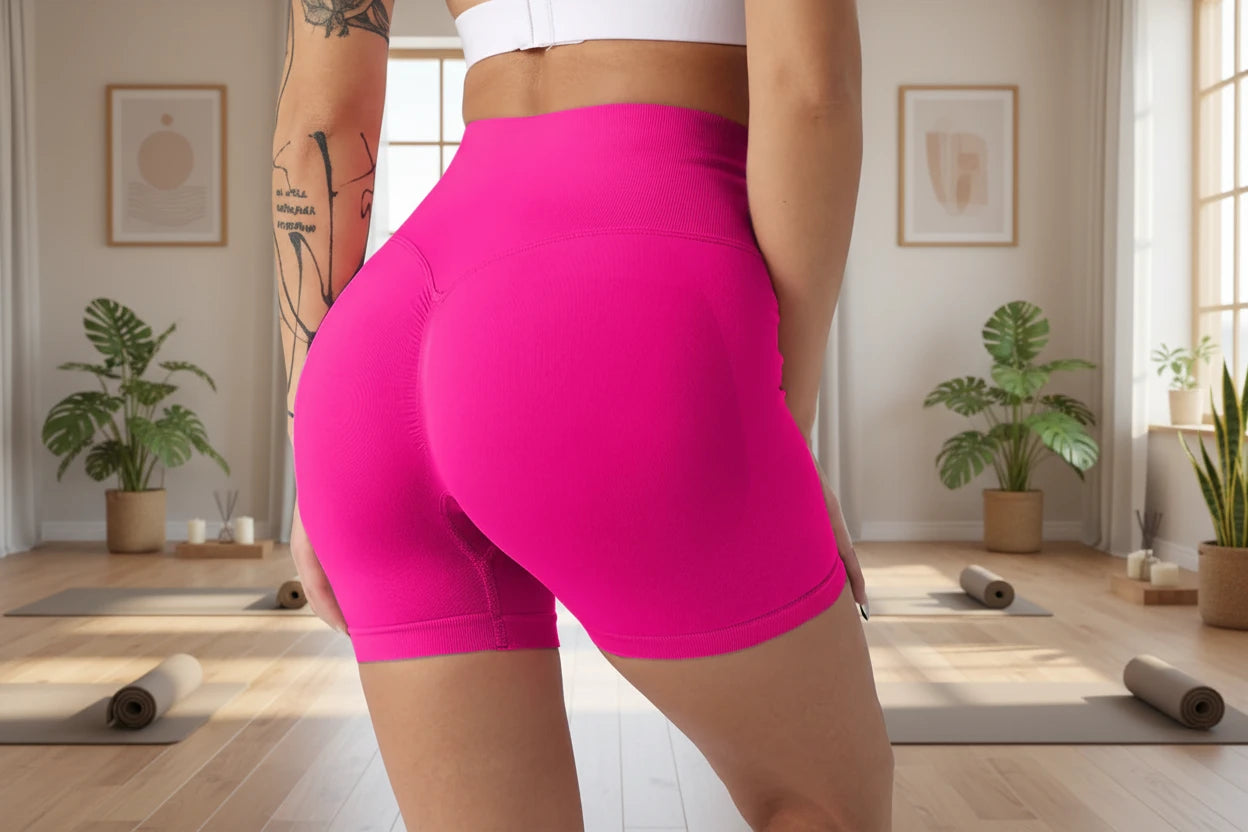 The Chic Nylon Yoga Shorts