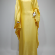 The Elegant Satin-Waisted Summer Gown