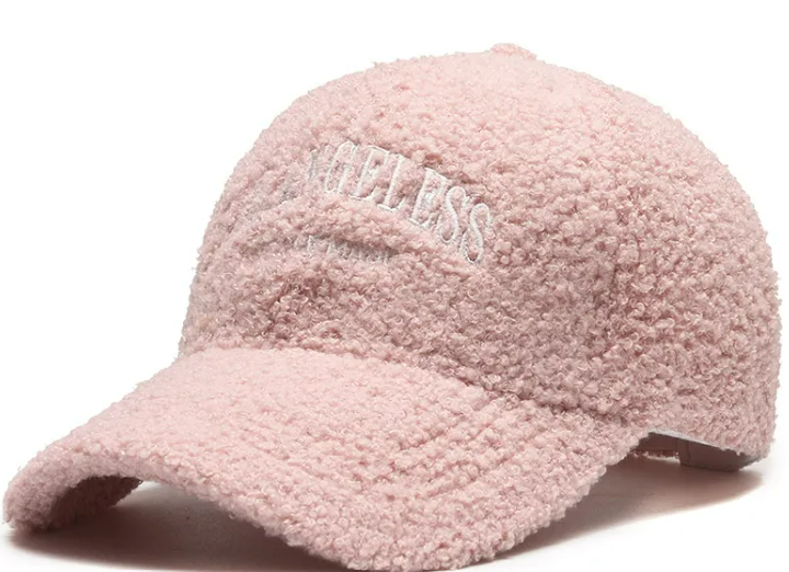 The Autumnal Elegance Lamb Wool Peaked Cap
