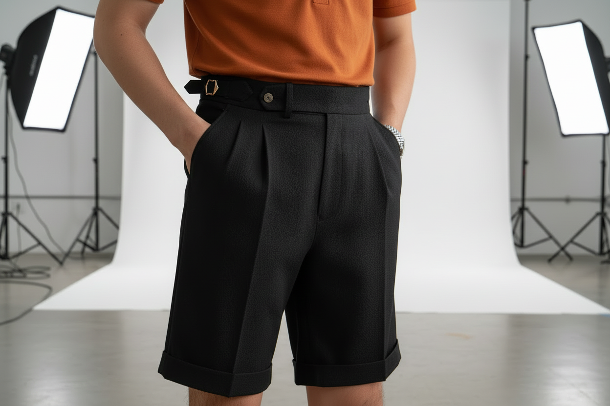 The Refined Seersucker Slim-Fit Short