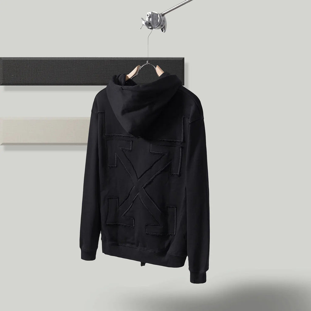 off-white The Urban 3D Arrow Embroidered Hoodie