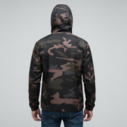 The Autumnal Camouflage Unisex Hooded Jacket