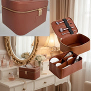 The Genuine Leather Vanity Case