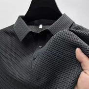 The Lapel Short-sleeved Business Casual Polo Shirt