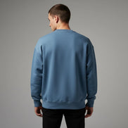 The Luxe Cotton Velvet-Lined Sweater