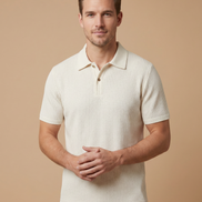 The Textured Knit Sophisticate Polo