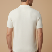 The Textured Knit Sophisticate Polo