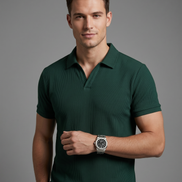 The Textured Knit Sophisticate Polo