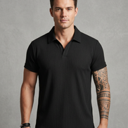 The Textured Knit Sophisticate Polo