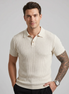 The Textured Knit Sophisticate Polo