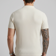 The Textured Knit Sophisticate Polo