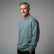 The Luxe Cotton Velvet-Lined Sweater