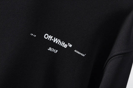 off-white The Urban 3D Arrow Embroidered Hoodie