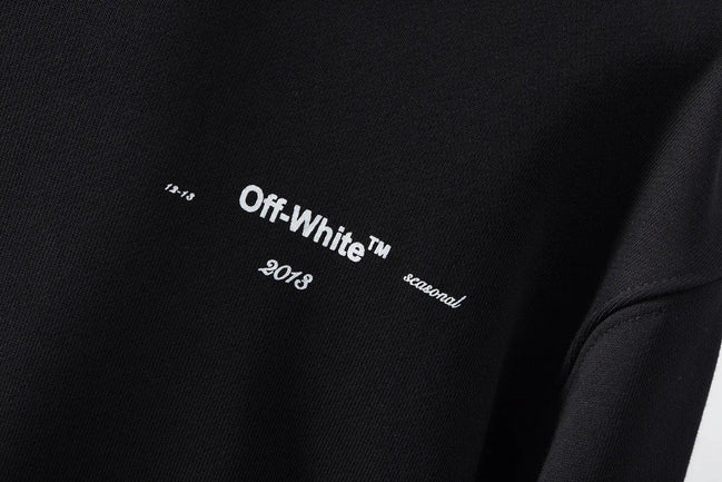 off-white The Urban 3D Arrow Embroidered Hoodie