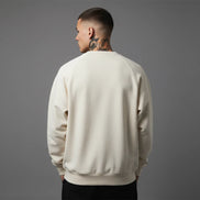 The Luxe Cotton Velvet-Lined Sweater