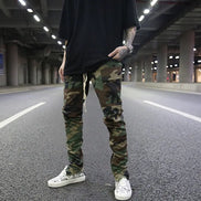 The Canvas Slimline Trousers with Drawstring