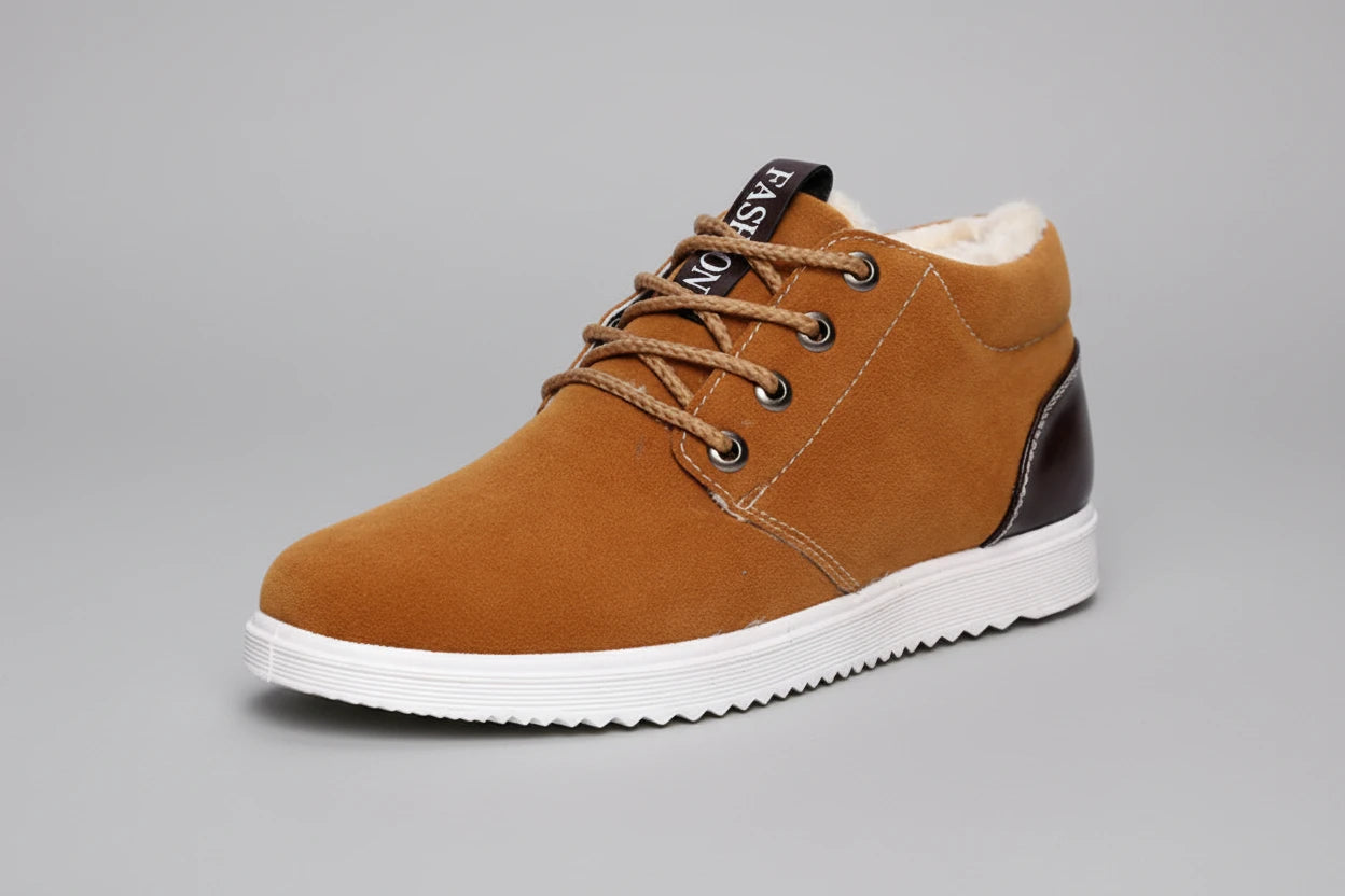 The Gentlemen's Luxe Plush-Lined Winter Ankle Boots