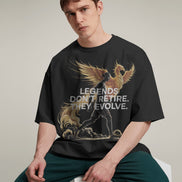 VACANCY Oversized Shirt - LEGENDS DON'T RETIRE. THEY EVOLVE.