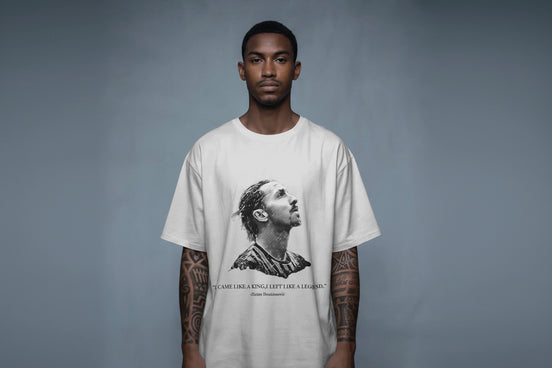 VACANCY Oversized Shirt - "I Came Like A King, I Left Like A Legend." - Zlatan Ibrahimovic
