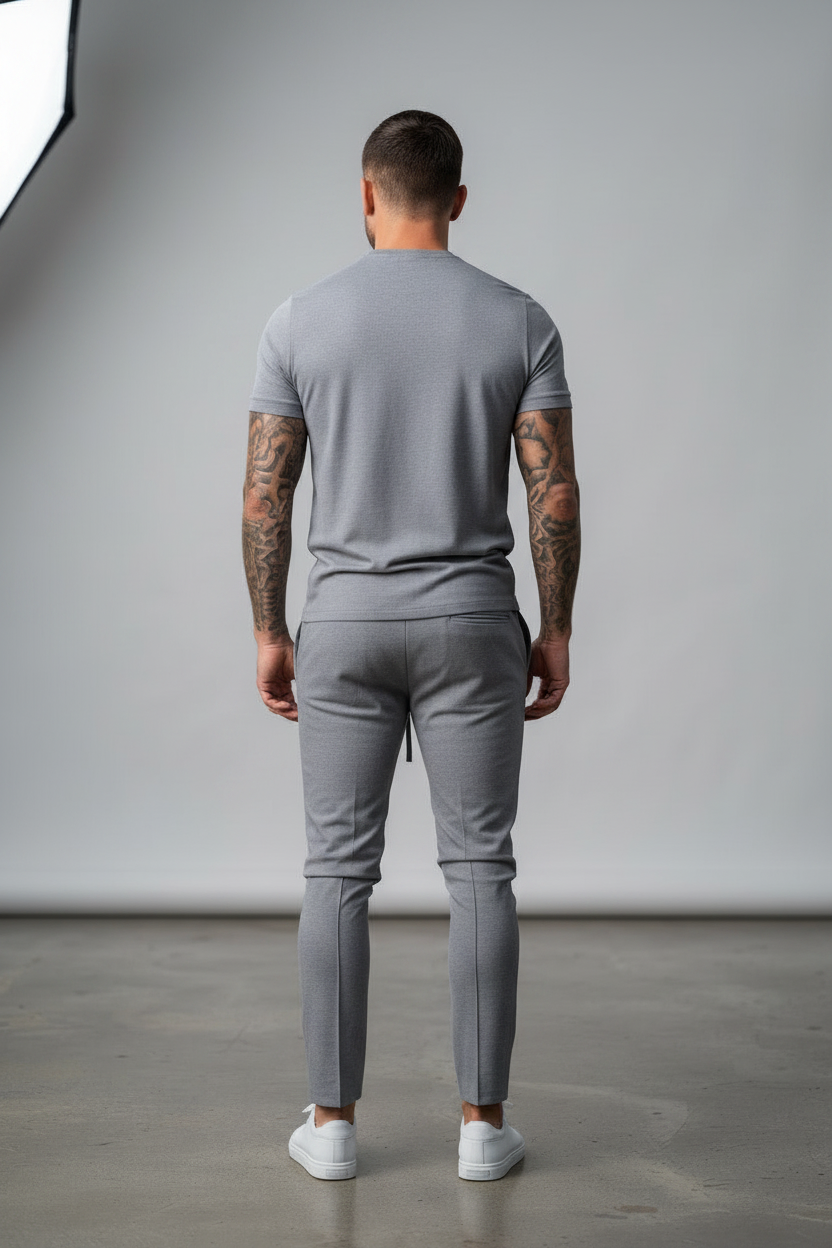 The Casual Neck Shirt & Comfort Trousers