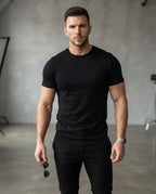 The Casual Neck Shirt & Comfort Trousers