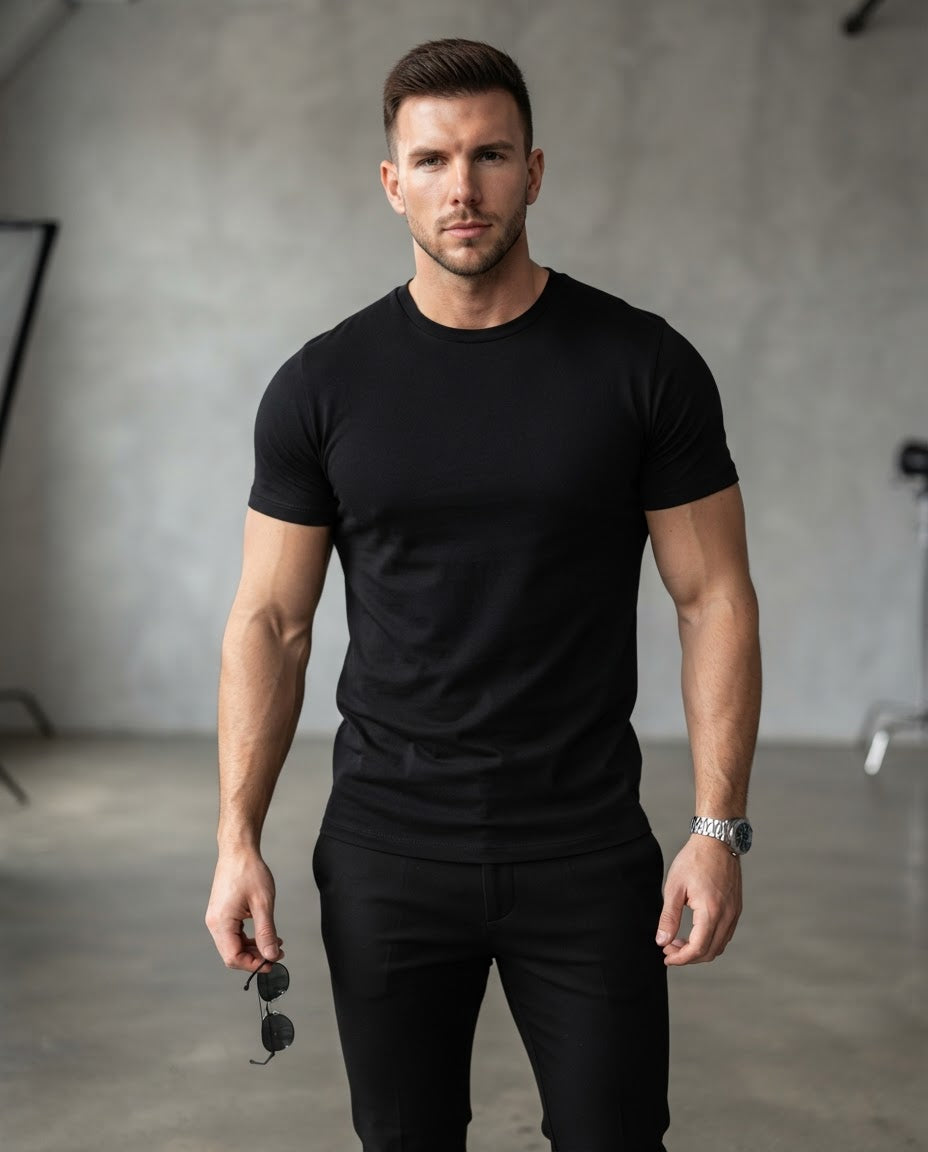 The Casual Neck Shirt & Comfort Trousers