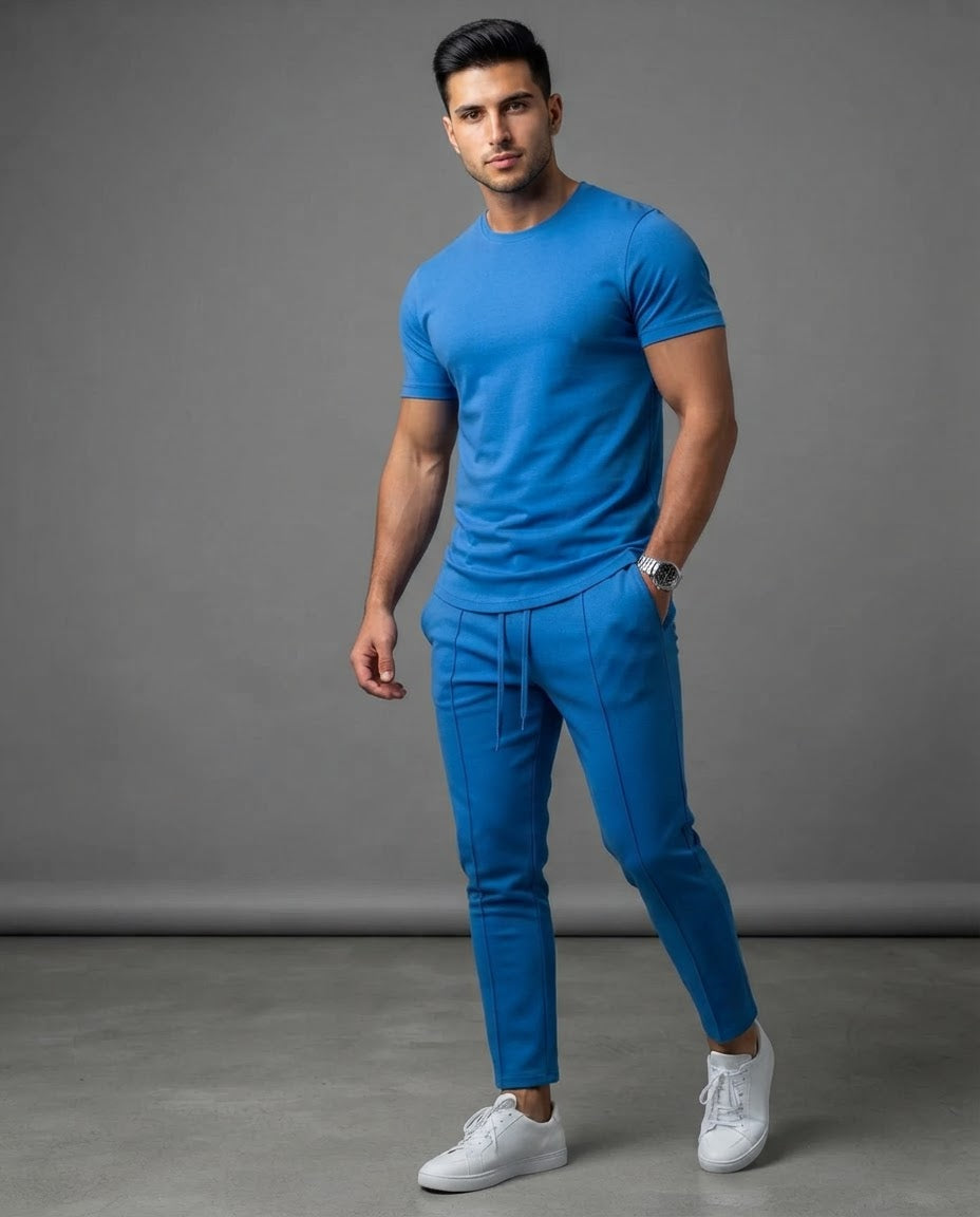 The Casual Neck Shirt & Comfort Trousers