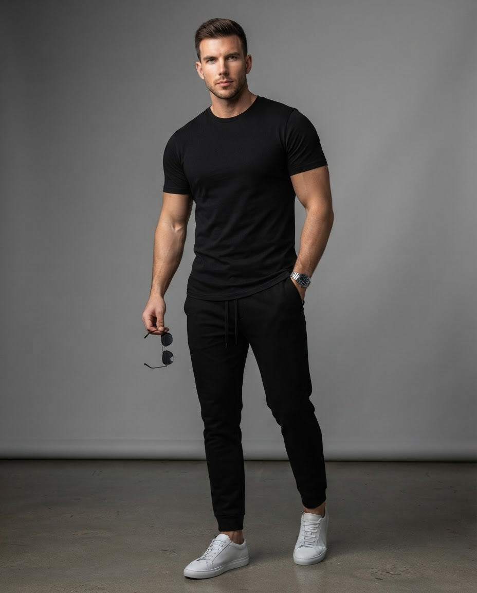 The Casual Neck Shirt & Comfort Trousers