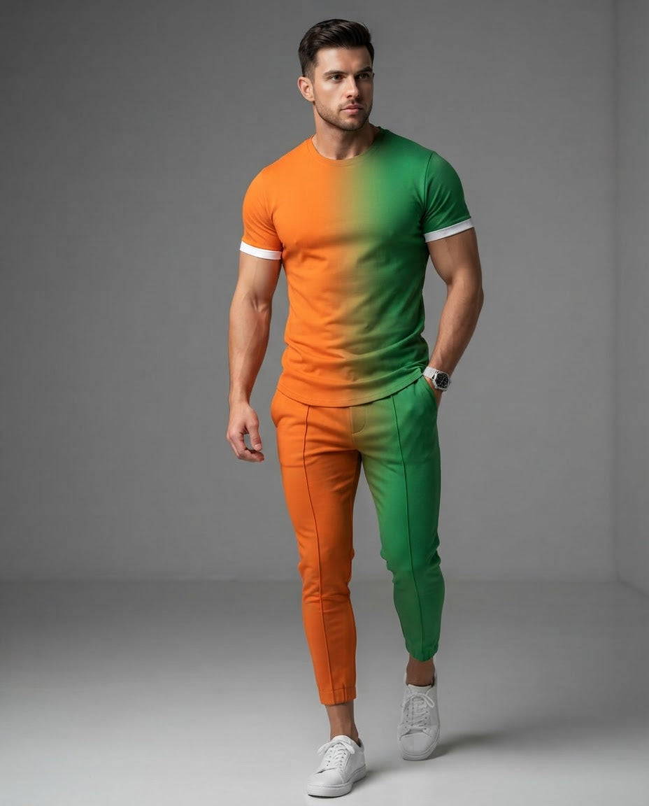 The Casual Neck Shirt & Comfort Trousers