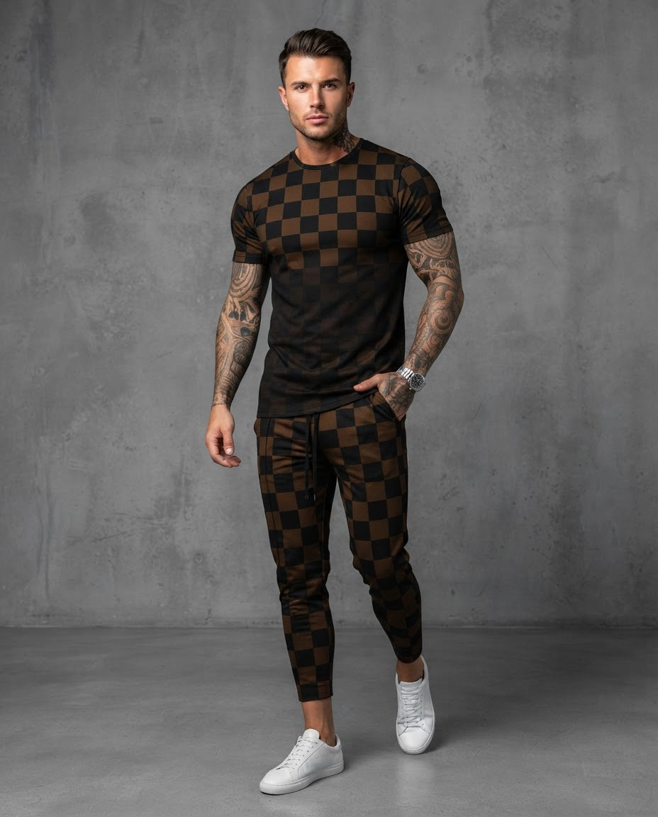The Casual Neck Shirt & Comfort Trousers