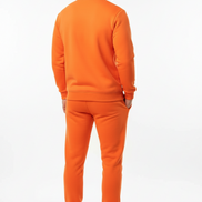 The Elegant 2-Piece: Crew Neck Sweatshirt & Drawstring Sweatpants
