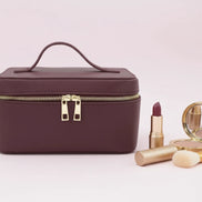 The Genuine Leather Vanity Case
