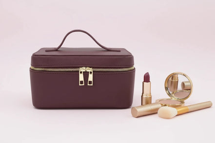 The Genuine Leather Vanity Case