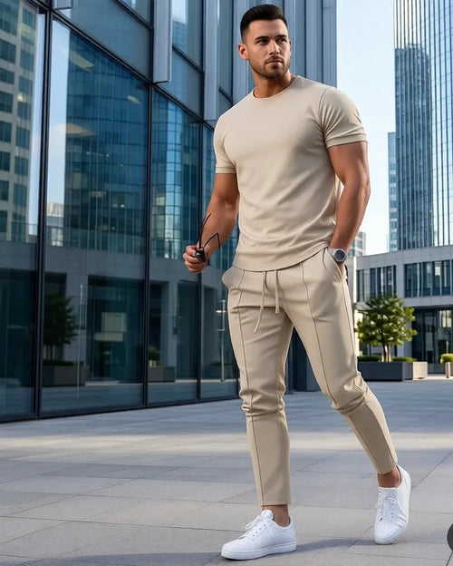 The Casual Neck Shirt & Comfort Trousers