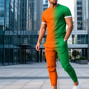 The Casual Neck Shirt & Comfort Trousers