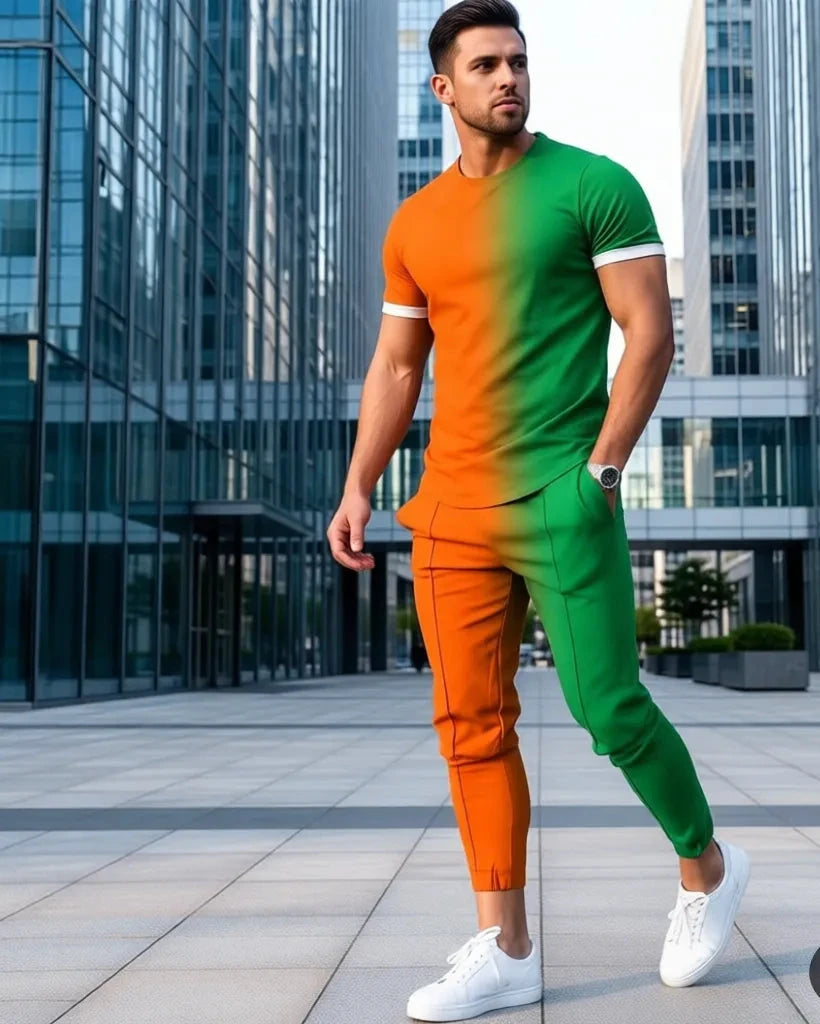 The Casual Neck Shirt & Comfort Trousers