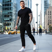 The Casual Neck Shirt & Comfort Trousers